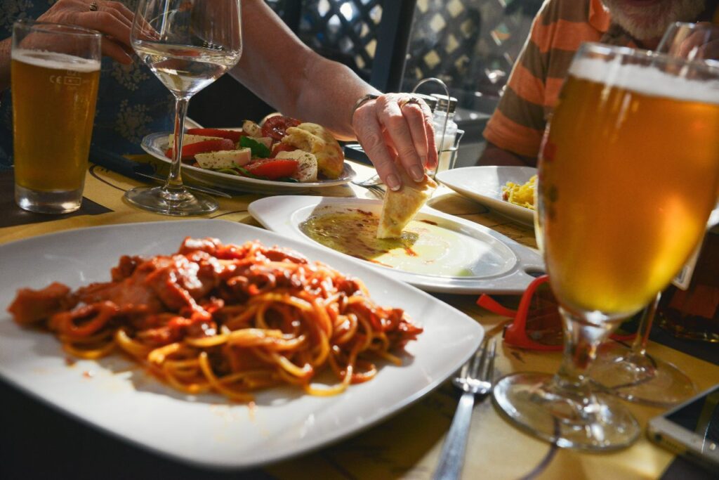 Dieta del cicloturista - Foto credit TS - Beer