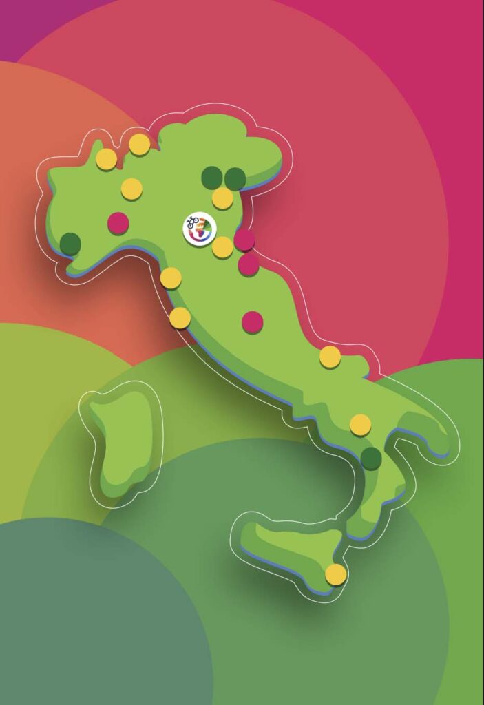 calendario mappa eventi di bici più belli dell'anno