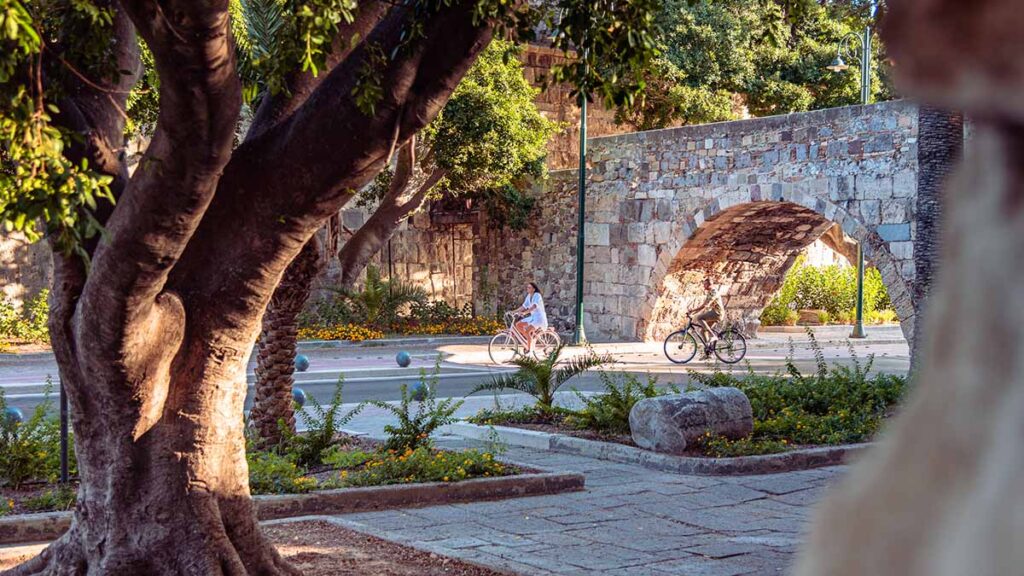 kos l'isola delle biciclette