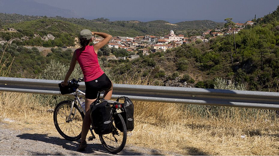 vacanze in bici in grecia